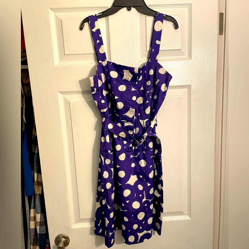 Theory purple and white